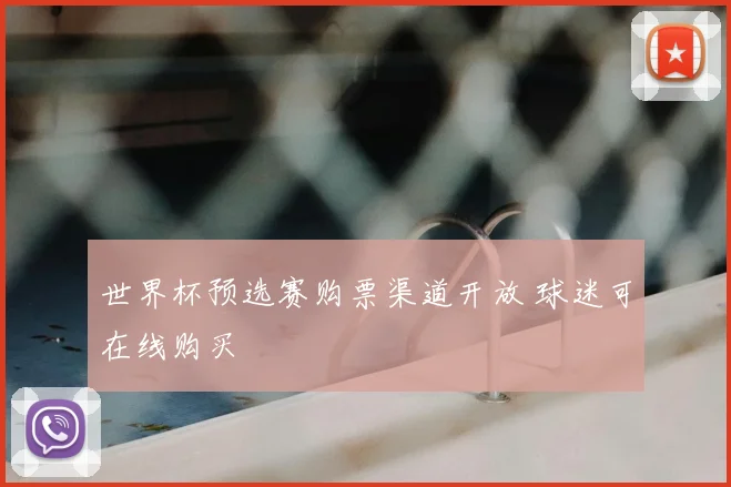 世界杯预选赛购票渠道开放 球迷可在线购买